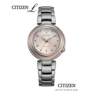 CITIZEN L Eco-Drive EM0589-88X Lady Watch ( นาฬิกาผู้หญิงพลังงานแสง )