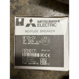 Mitsubishi Breaker NF125-CV 3P 100A