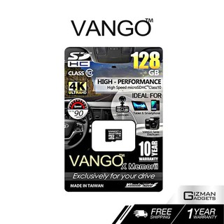 เมมโมรี่สำหรับกล้องโดยเฉพาะ Vango Memory Card ชนิด Micro SD ความจุ 32GB และ 128GB