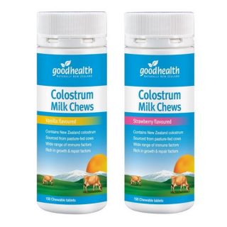 Good Health Colostrum Chewable สองถูกกว่า Goodhealth หัวน้ำนมวัวโคลอสตรุ้มสกัดเม็ดนมเพิ่มความสูงอัดเม็ดชนิดเคี้ยวกลืน