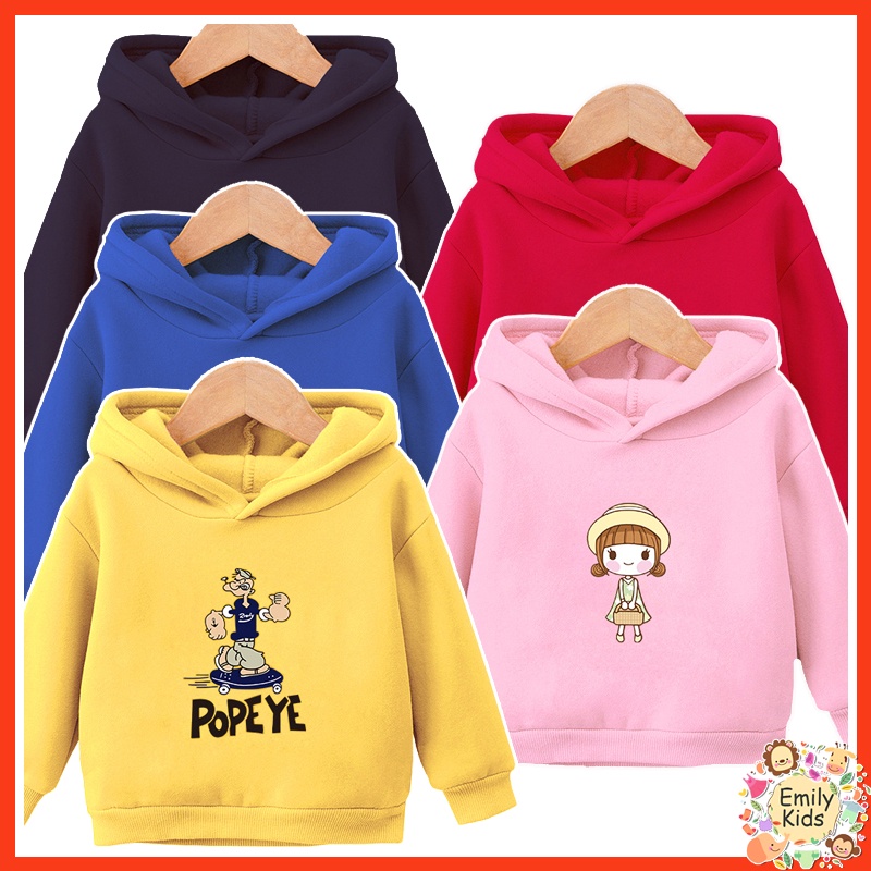 พร้อมส่ง เสื้อโค้ท มีฮู้ด ให้ความอบอุ่น ใส่สบาย สําหรับเด็กผู้ชาย และเด็กผู้หญิง 2-6 ปี 1 ชิ้น