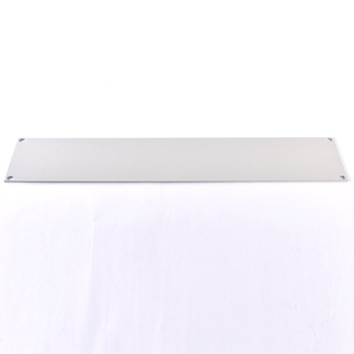 แผ่นปิดหน้าตู้ BLANK PANEL 2U+น๊อต สีครีม