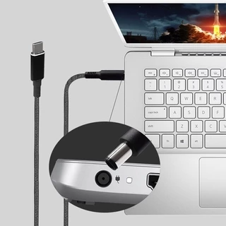 45w 65W 90W 100W USB Type C PD สายชาร์จสายไฟ USB C Plug Converter to แล็ปท็อปอะแดปเตอร์เชื่อมต่อสําหรับแล็ปท็อปสากล