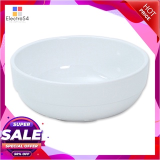 เอโร่ ชามเมลามีน 5.5 นิ้ว สีขาวอุปกรณ์ครัวและเครื่องใช้aro Melamine Bowl 5.5" White