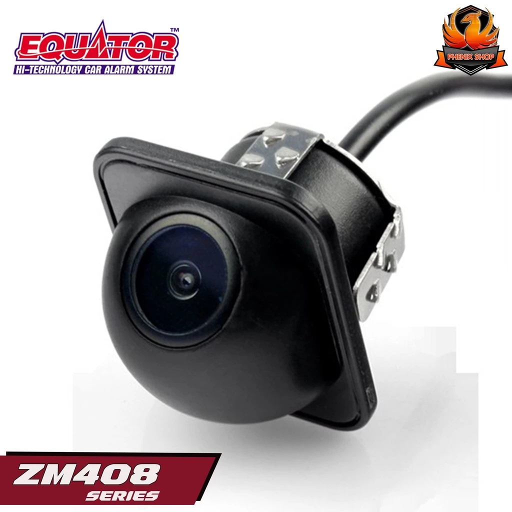 กล้องถอยหลังติดรถยนต์แบบเจาะ EQUATOR Rear Camera รุ่น ZM408 กล้องมองหลัง ติดกับวิทยุ จอ2ดิน จอแอนดรอยตรงรุ่น กัยชนรถเก๋ง thumbnail 7