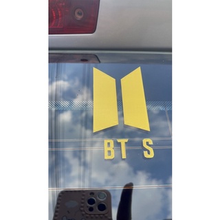 💜BTS💜พร้อมส่ง  🚚สติ๊กเกอร์ติดรถอย่างดีจ้ากันน้ำ💦