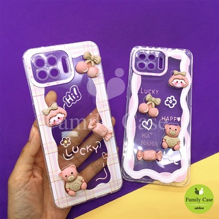 Sam A13/A52 เคสมือถือนิ่มใสกันกล้อง ซิลิโคน TPU ติดการ์ตูนน่ารัก