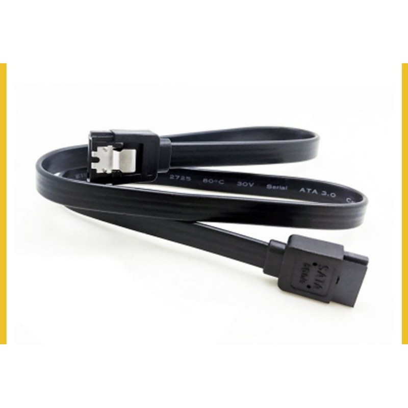 สาย sata 3.0 หัวตรง-สีดำ