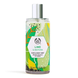 พร้อมส่งThe Body Shop Lime &amp; Matcha Hair &amp; Body Mist 150ml