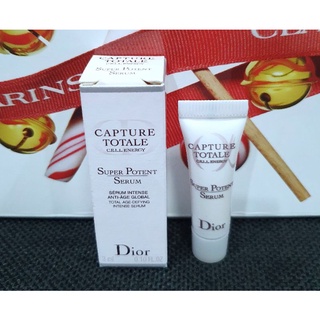 เซรั่ม แท้💯% DIOR Capture Totale C.E.L.L. ENERGY - Super Potent Serum 3 ml. (inbox) มีฉลากไทย