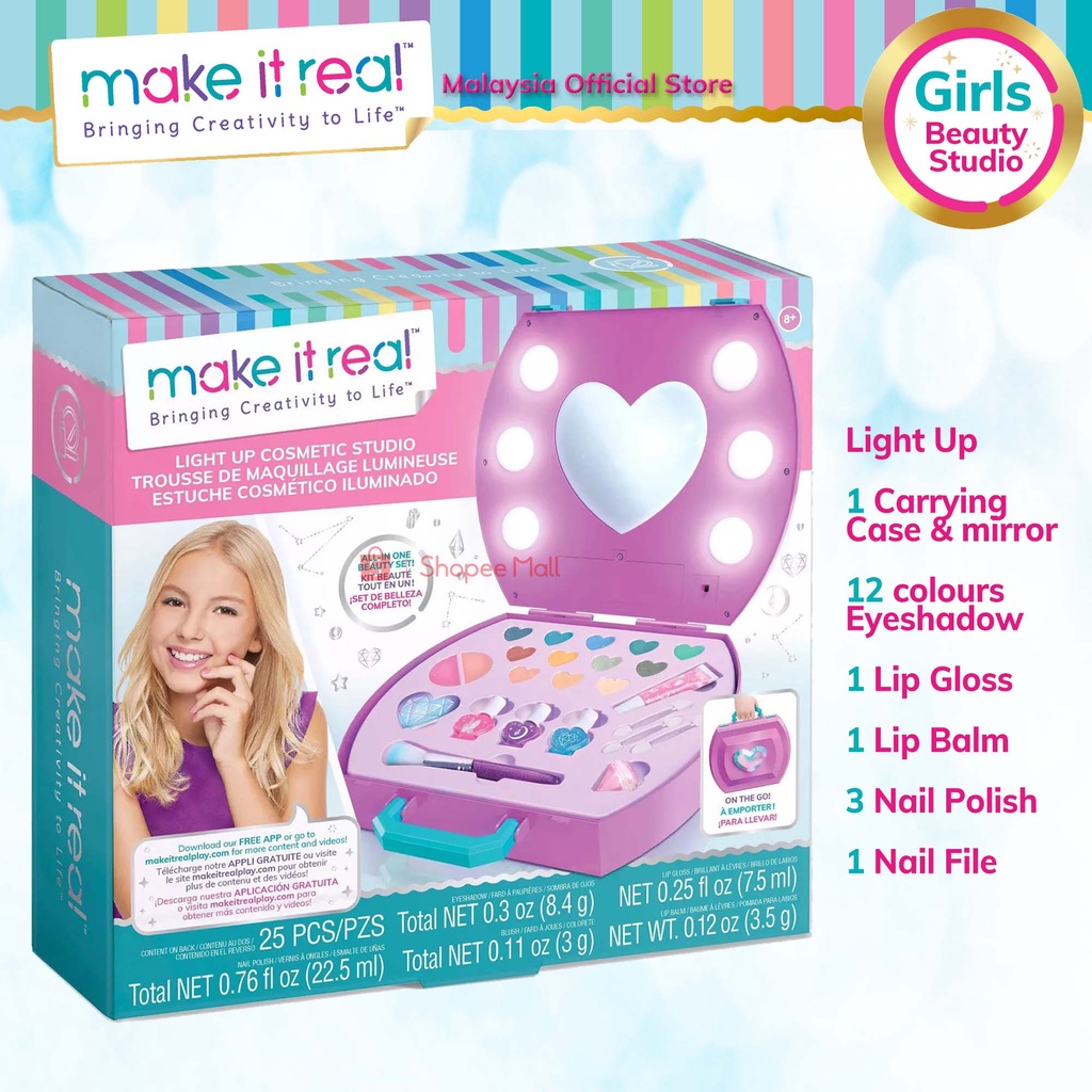 ปีจบ | Make It Real Washable Light-Up Cosmetic Studio Makeup Kit 2508
