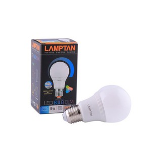 หลอด LED BULB DIM 9W DAYLIGHT E27 LAMPTAN | LAMPTAN | LED DIM 9W DL หลอดไฟ LED หลอดไฟ โคมไฟส่องสว่างและพัดลมเพดาน หลอด L