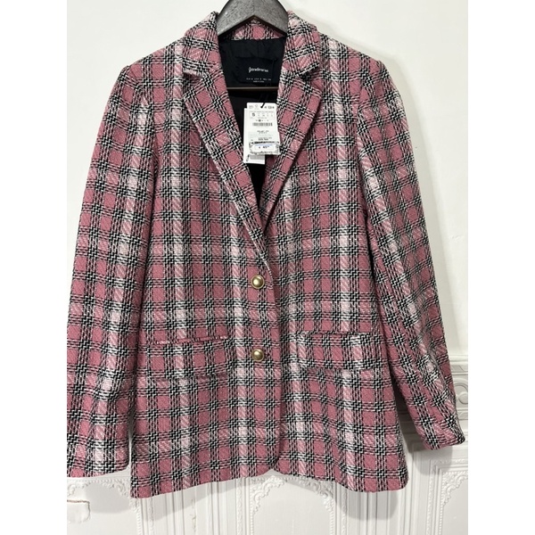 Stradivarius TWEED BLAZER SIZE S เท่านั้น!!