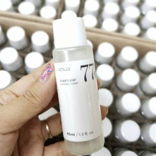 ANUA HEARTLEAF 77% SOOTHING TONER 40ml. (ของแท้/พร้อมส่ง)