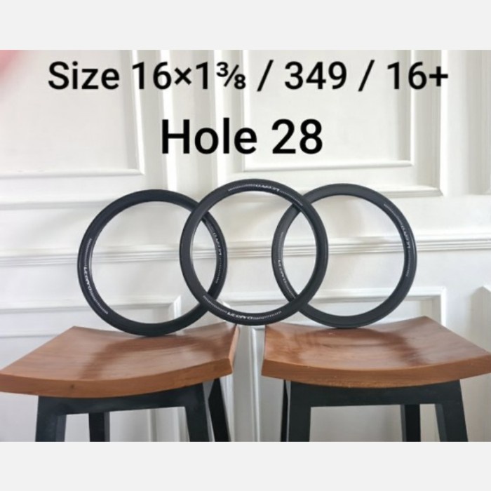 จักรยานพับ Litepro Rims 16x13-8 หรือ 16 plus 349