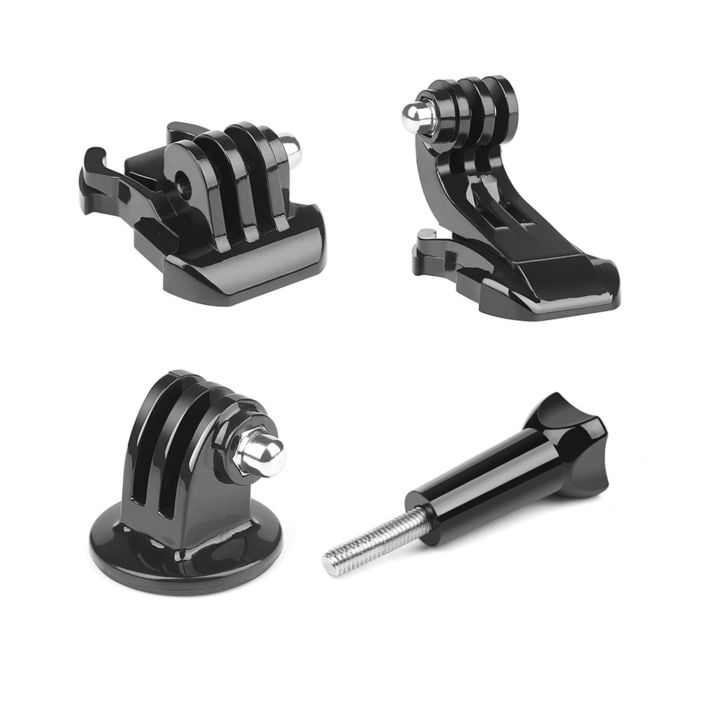 4 in 1 Basic Action อุปกรณ์เสริมกล้อง Quick Release Buckle ขาตั้งกล้อง GoPro Hero 13 12 11 10 9 8 Go Pro SJCAM Yi 4K Eken H9
