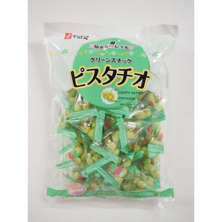 Sennarido Green Snack Pistachios ถั่วพิสตาชิโอญี่ปุ่นเคลือบแป้งอบกรอบ รสดั้งเดิม ขนาด 90กรัม