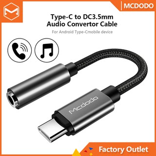 「3.5mm Audio Adapter」Mcdodo Type C to 3.5mm Jack Earphone Adapter Cable Headphone Audio Cable For Huawei