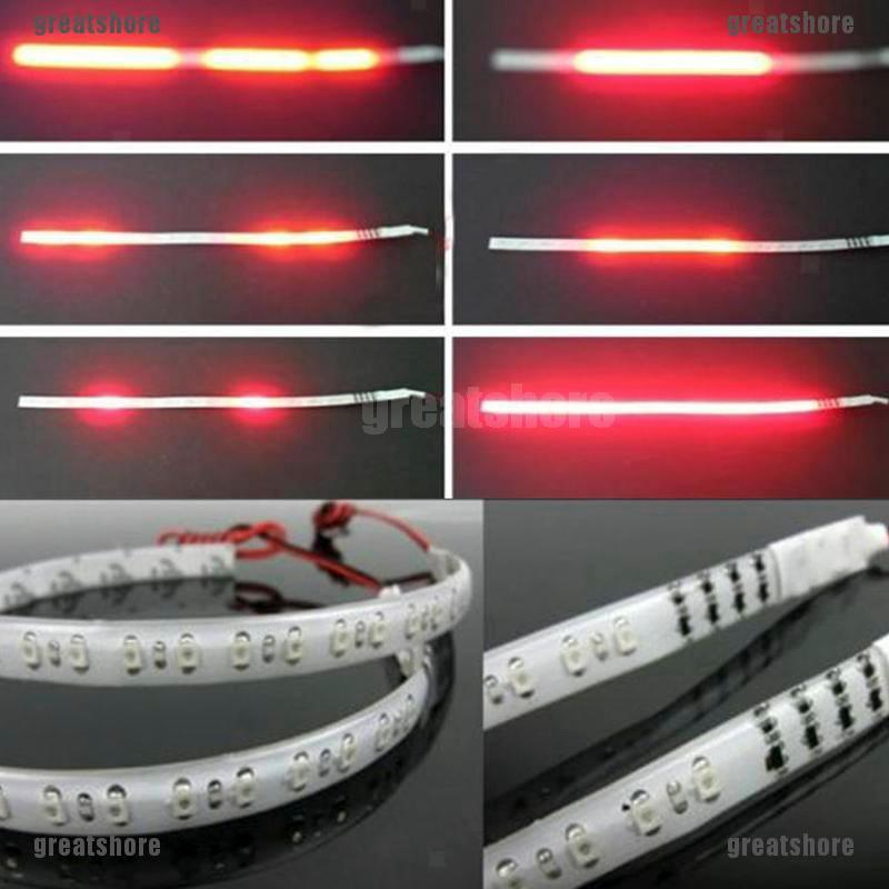 GRE♫♫2PCS Red 30CM 3528 32Led Knight Rider Flash Strobe Scanner Neon ...