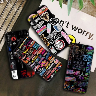 เคสโทรศัพท์มือถือ ซิลิโคนนุ่ม ลายโลโก้อะนิเมะ สําหรับ Samsung Galaxy A11 A12 A21S A22 A31 A32 A41 A42