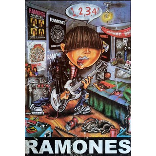 โปสเตอร์วงดนตรี Ramones