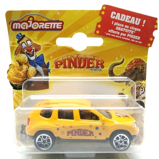 Majorette Pinder Collection - Dacia Duster - Yellow Color /scale 1/64 (3 inches) Short Package