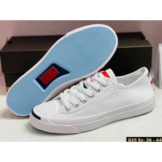 🛒converse jack สีขาว พร้อมกล่อง🛍มีไซส์36-44