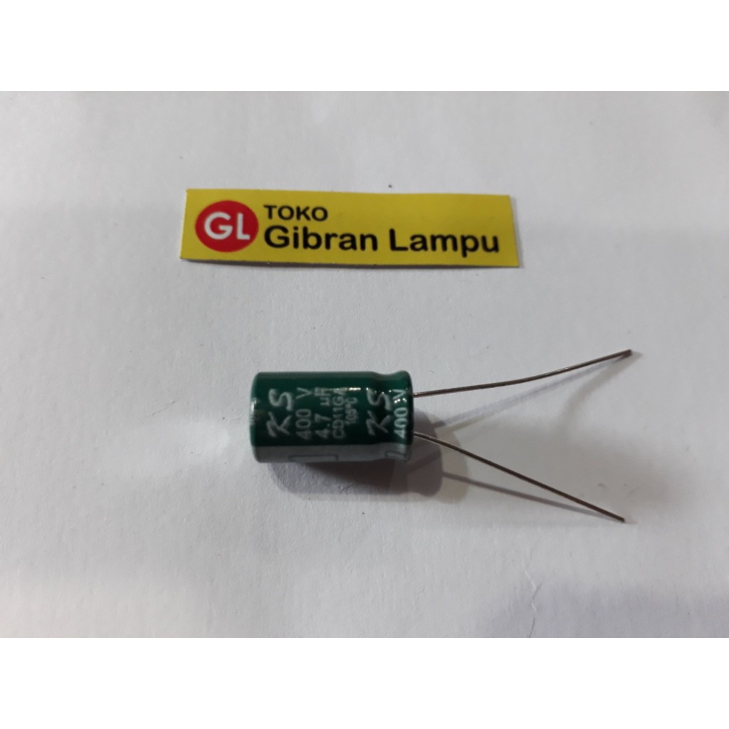 Elco 4.7 uF 400V KS*