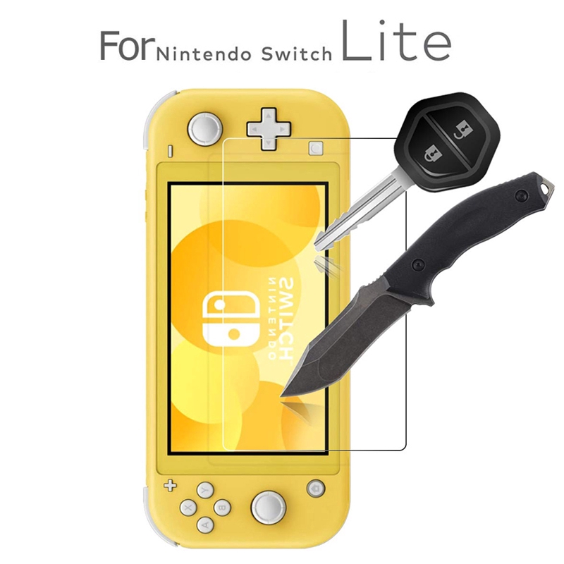 กระจกนิรภัยกันรอยหน้าจอสำหรับ Nintendo Switch LITE 2 ชิ้น