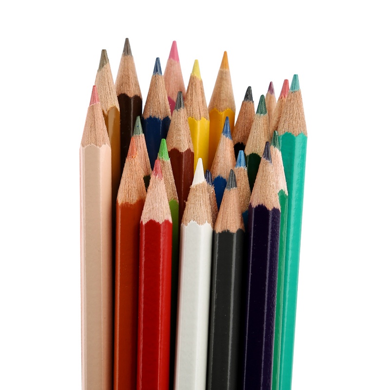 Stabilo 1924 watersoluble color pencil set 24 color professional hand