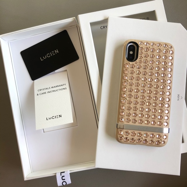 Lucien case iphoneX,XS(95%) beige color