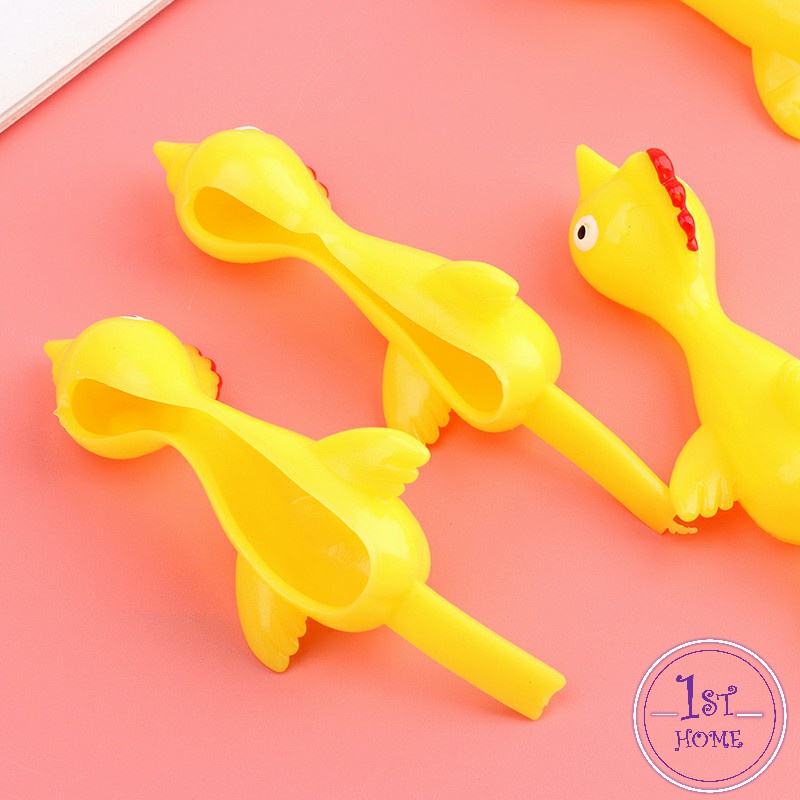 หนังสติ๊กไก่เหลือง ดีดติดผนังได้ ของเล่นคลายเครียด catapult turkey - รูปที่ 4