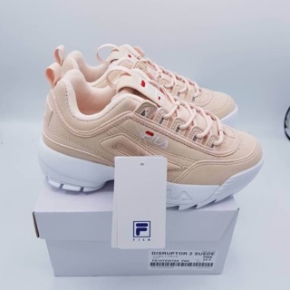 รองเท้า Fila Disruptor 2 Suede ( pink )ของแท้