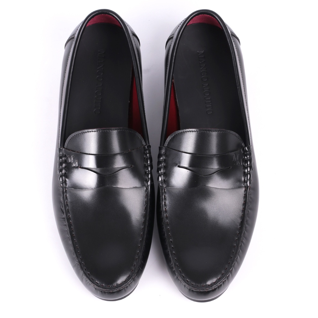 [Pre-Order] MANGO MOJITO รองเท้ารุ่น Formal Penny Loafer สี Black