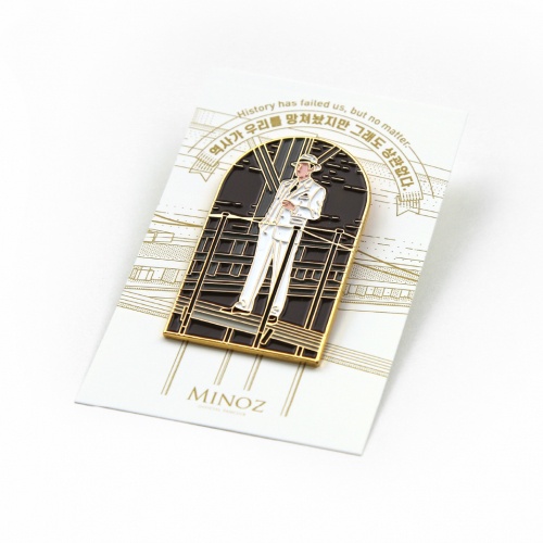 [พร้อมส่ง] Lee Min Ho 'Pachinko' Character Badge
