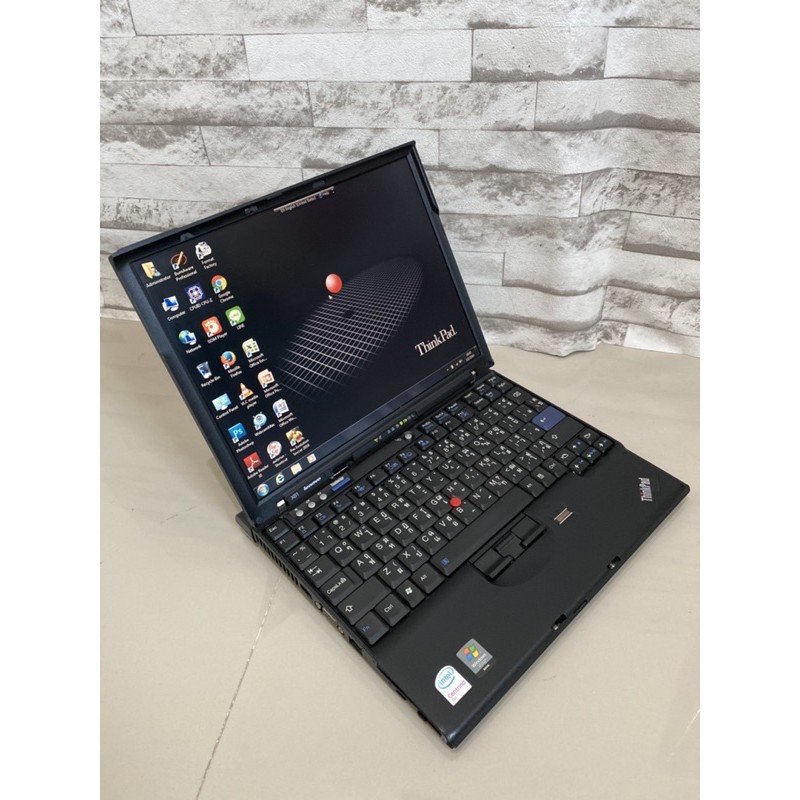 Lenovo ThinkPad X61 core 2 Duo T7300 จอ 12.1 นิ้ว โน๊ตบุ๊คมือสอง พร้อมใช้งาน