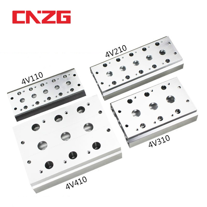 ฐานโซลินอยด์วาล์วลม สำหรับ รุ่น 4V210-08 4V220-08 4V200 200M 4F 6F 8F 10F 12F