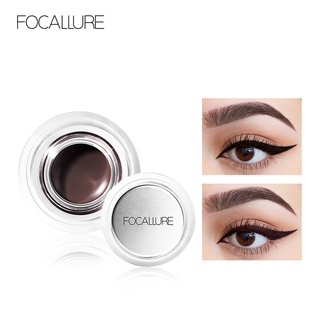 FOCALLURE เจลครีมเขียนคิ้ว กันน้ำ ติดทนนาน เขียนสวย เขียนง่าย แบบมืออาชีพ 5 สี สีเจลเขียนคิ้ว