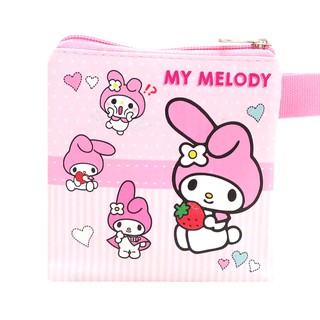 กระเป๋าสตางค์ ขนาดเล็ก ลาย My Melody สีชมพู สําหรับเด็ก