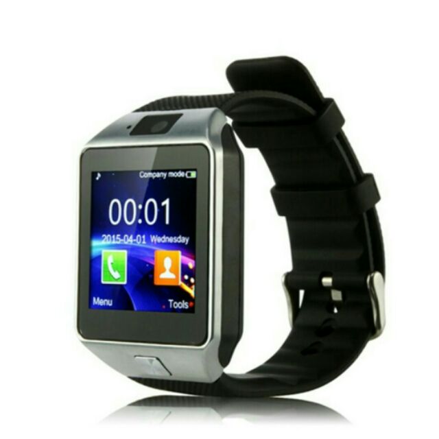 Smart Watch รุ่น DZ09 นาฬิกาโทรศัพท์มีกล้อง (สีเทา)