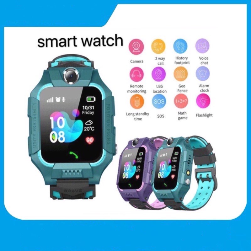 MK นาฬิกาเด็ก Q88 Kids Smart Watch นาฬิกาอัจฉริยะ IP67 หน้าจอสัมผัส SOS ภาษาไทย
