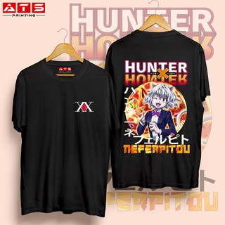 เสื้อยืด cotton T shirt For Men Tops Unisex Hunter x Hunter Design Men Women Character Shirts Clothing Neferpitou