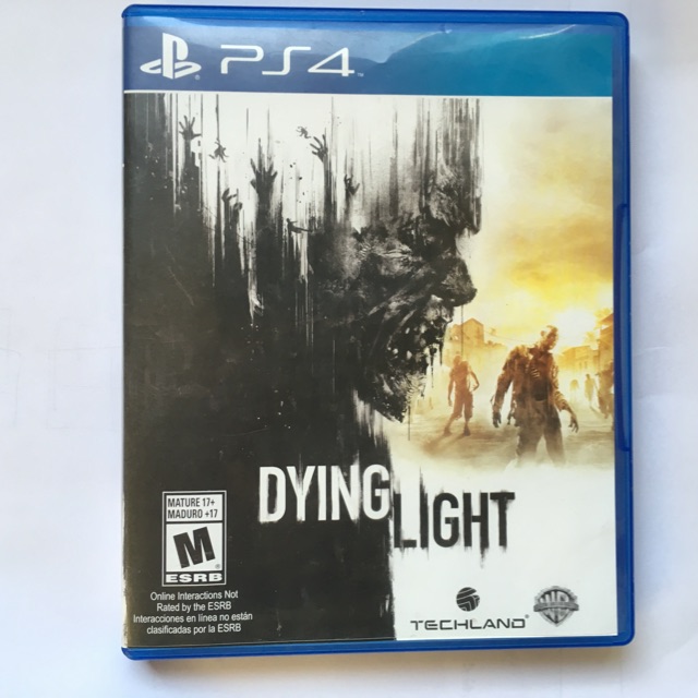 Ps4 แผ่นเกมส์ Dying light