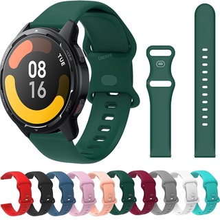 สายนาฬิกาข้อมือซิลิโคน แบบเปลี่ยน สําหรับ Xiaomi Watch S1 S1 Active Smart Watch