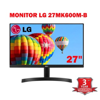 Monitor 27'' LG 27MK600M-B / 27MP400-B 24MK600,24MP410-B, 22mk600 (IPS, HDMI) 75Hz