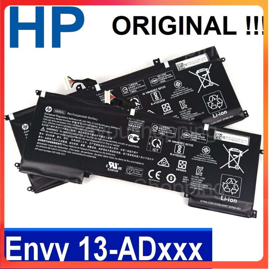 แบตแท้ HP ENVY 13-AD 13-AD102TU AD103TU AD173TU AD0XX AD110TU AD022TU AD023TU AD024TU AD029TU TPN-I1