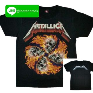 เสื้อวง Metallica TDM 1184 Hotandrock