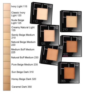 Maybelline fit me powder foundation เมเบลลีน ฟิตมี ฟิต มี แป้งฟิตมี