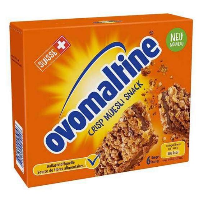 Ovomaltine Crisp Muesli Snack muesli