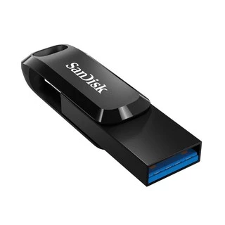 64 GB FLASH DRIVE (แฟลชไดร์ฟ) SANDISK ULTRA DUAL DRIVE GO USB TYPE-C (SDDDC3-064G-G46)